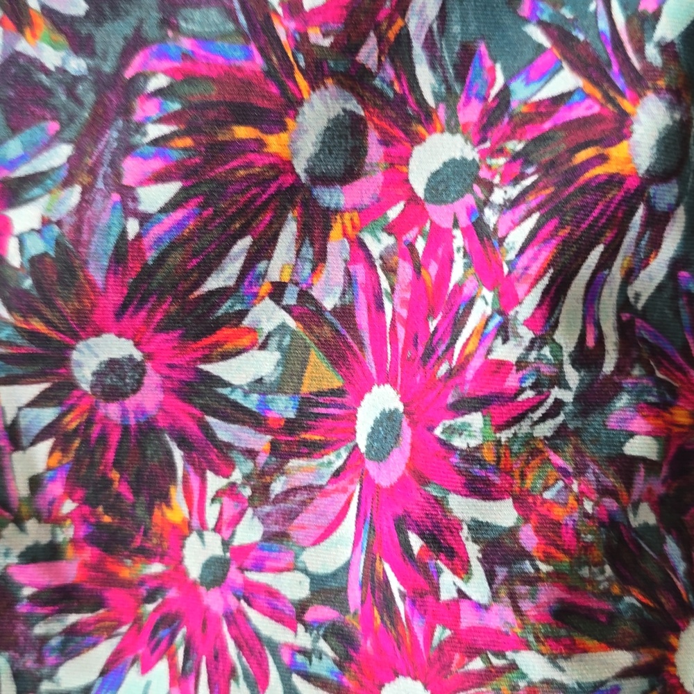 Lululemon Athletica Floral Sports Bra - Pink and Blue - Picture 6 of 6